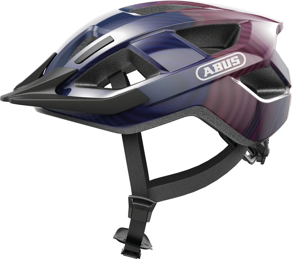ABUS Aduro 3.0 LED Casque Urban purple waves - Image 2