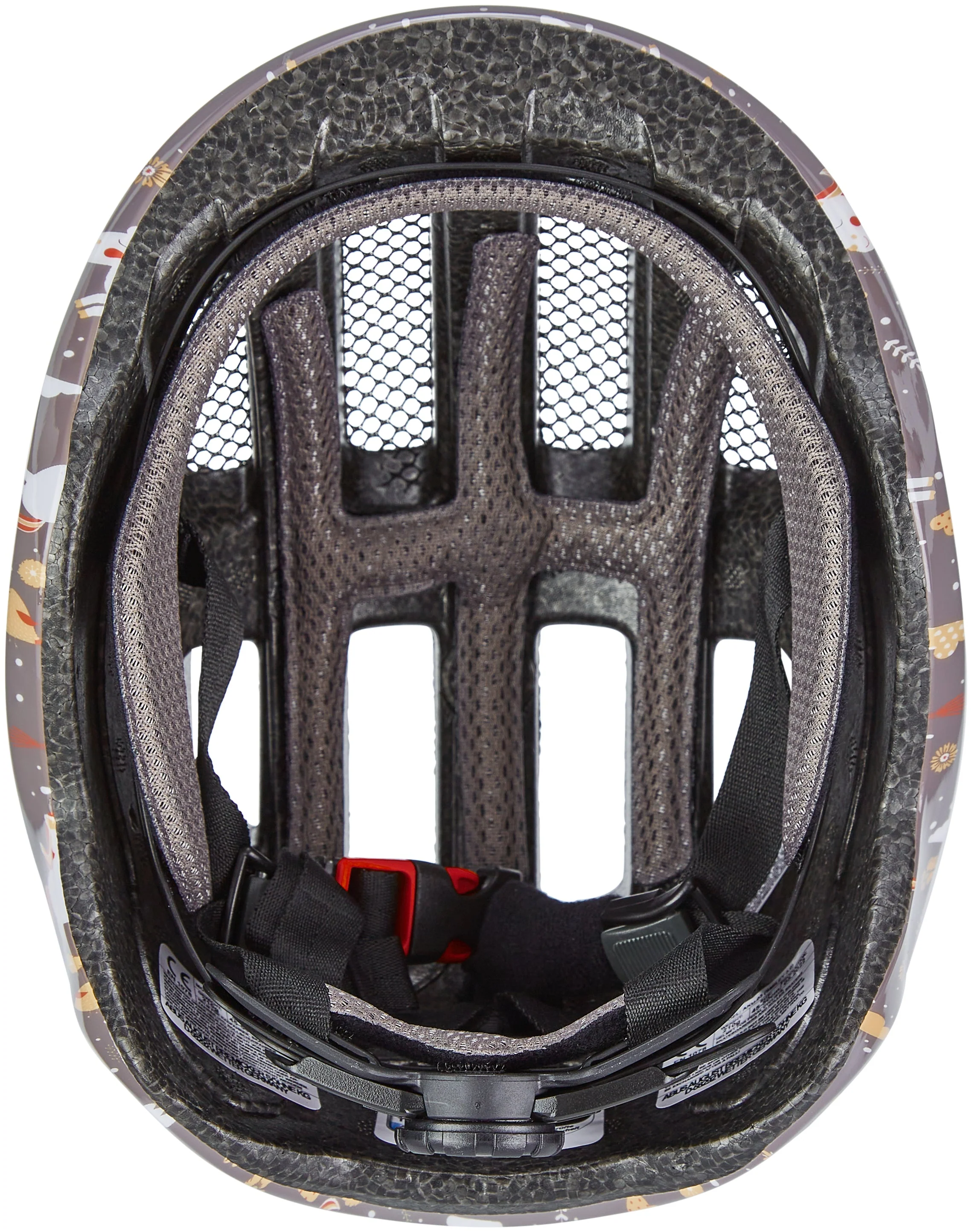 Casque ABUS Smiley 3.0 Kids gris cheval - Image 7