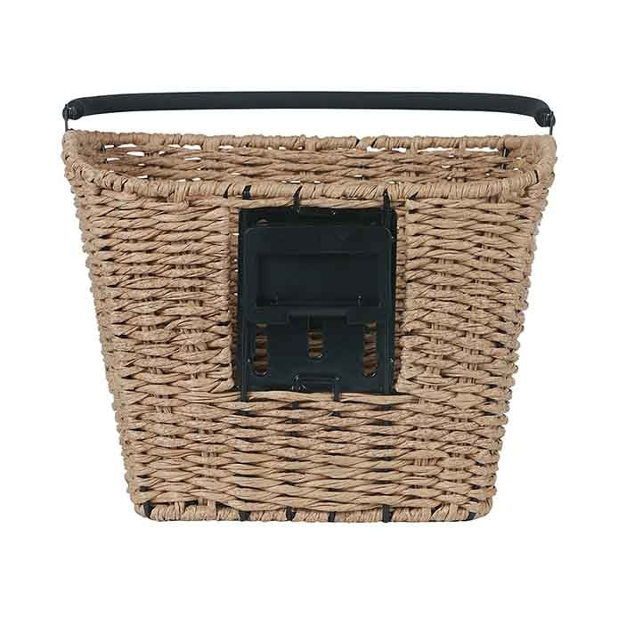 Basil Bremen Panier de guidon aspect rotin beige - Image 2