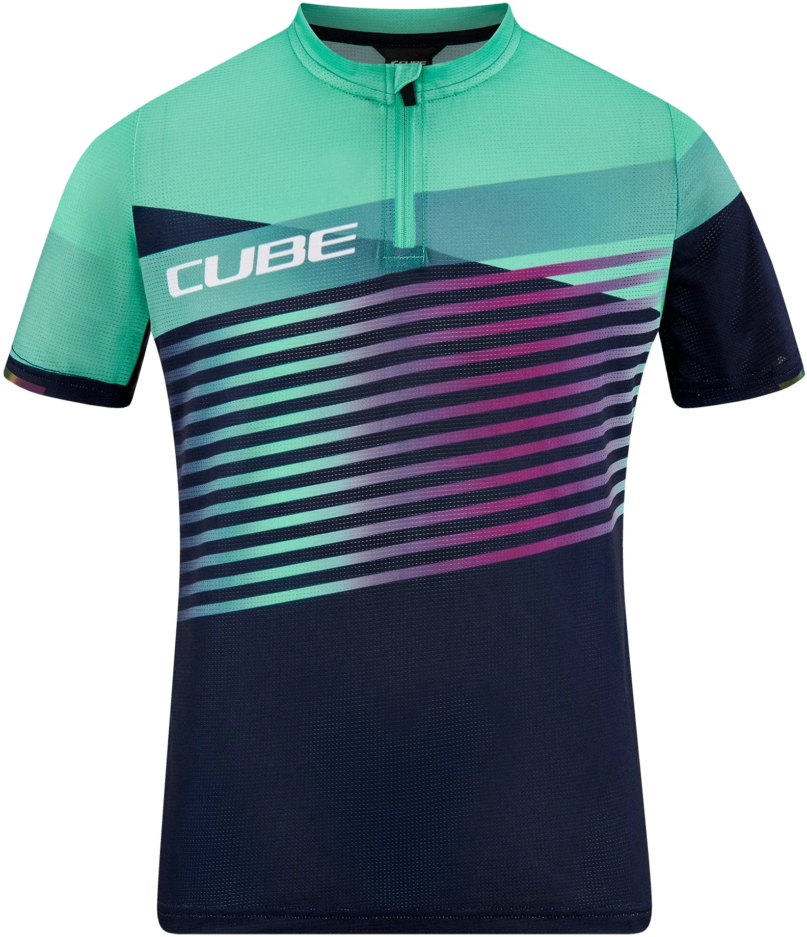 CUBE TEAMLINE Maillot ROOKIE manches courtes blue´n´mint - Image 4