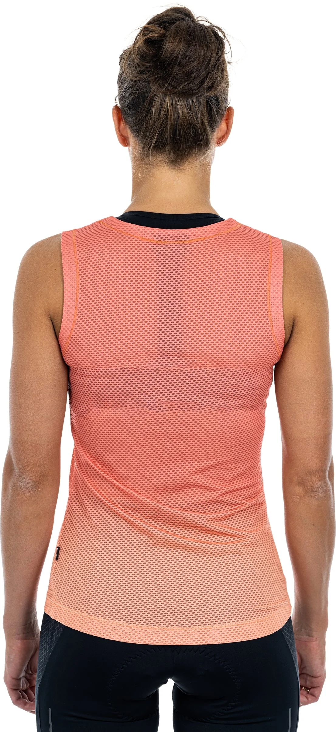 CUBE WS Maillot fonctionnel sans manches en mesh corail - Image 3