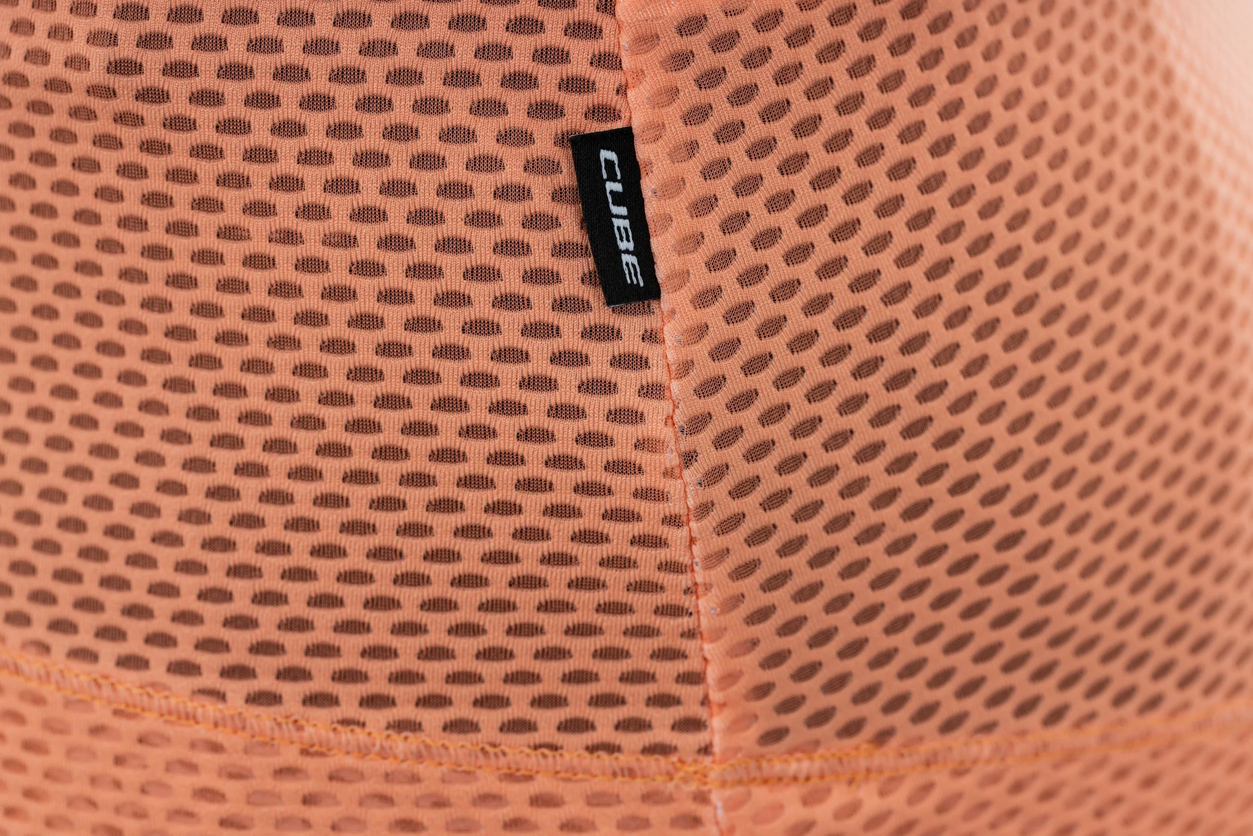 CUBE WS Maillot fonctionnel sans manches en mesh corail - Image 5