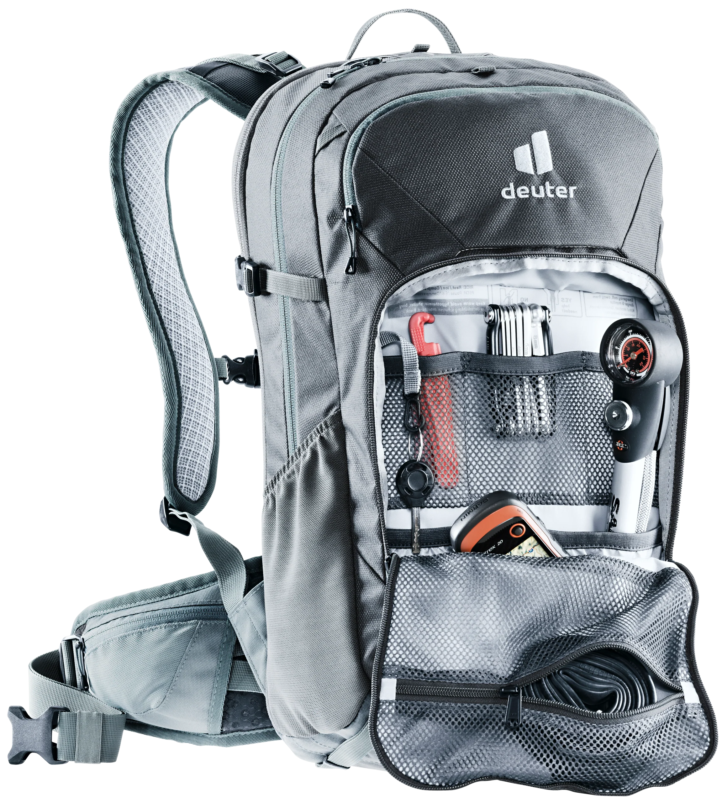 deuter Attack 20 sac à dos de vélo gris - Image 4
