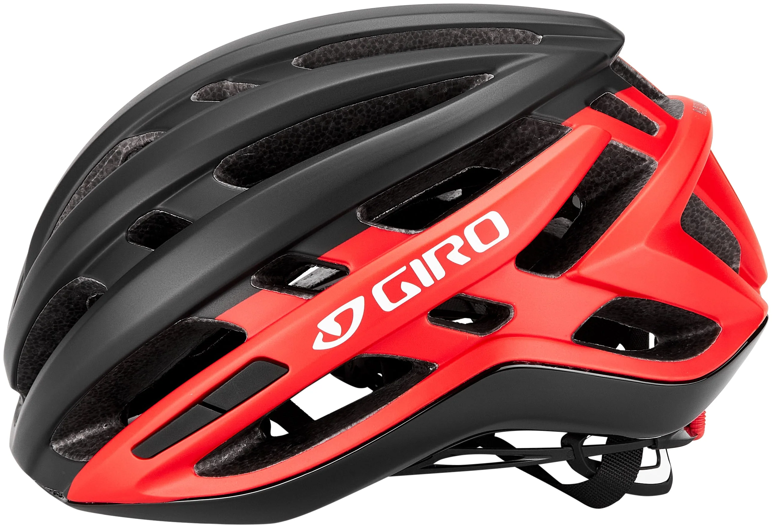 Casque Giro AGILIS noir mat/rouge vif - Image 3