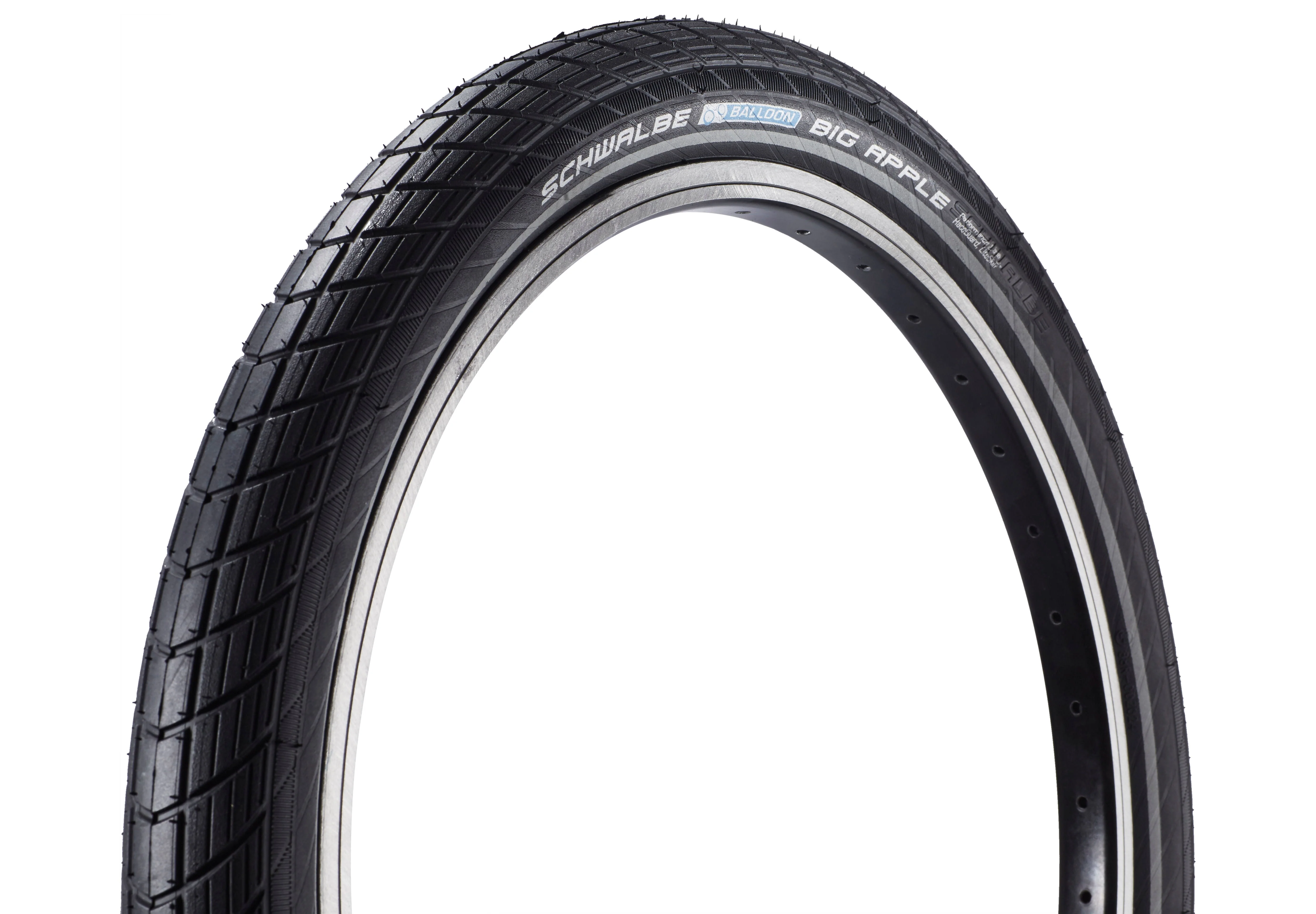 Schwalbe Big Apple pneu à tringle fil Performance 20" RaceGuard Reflex - Image 3