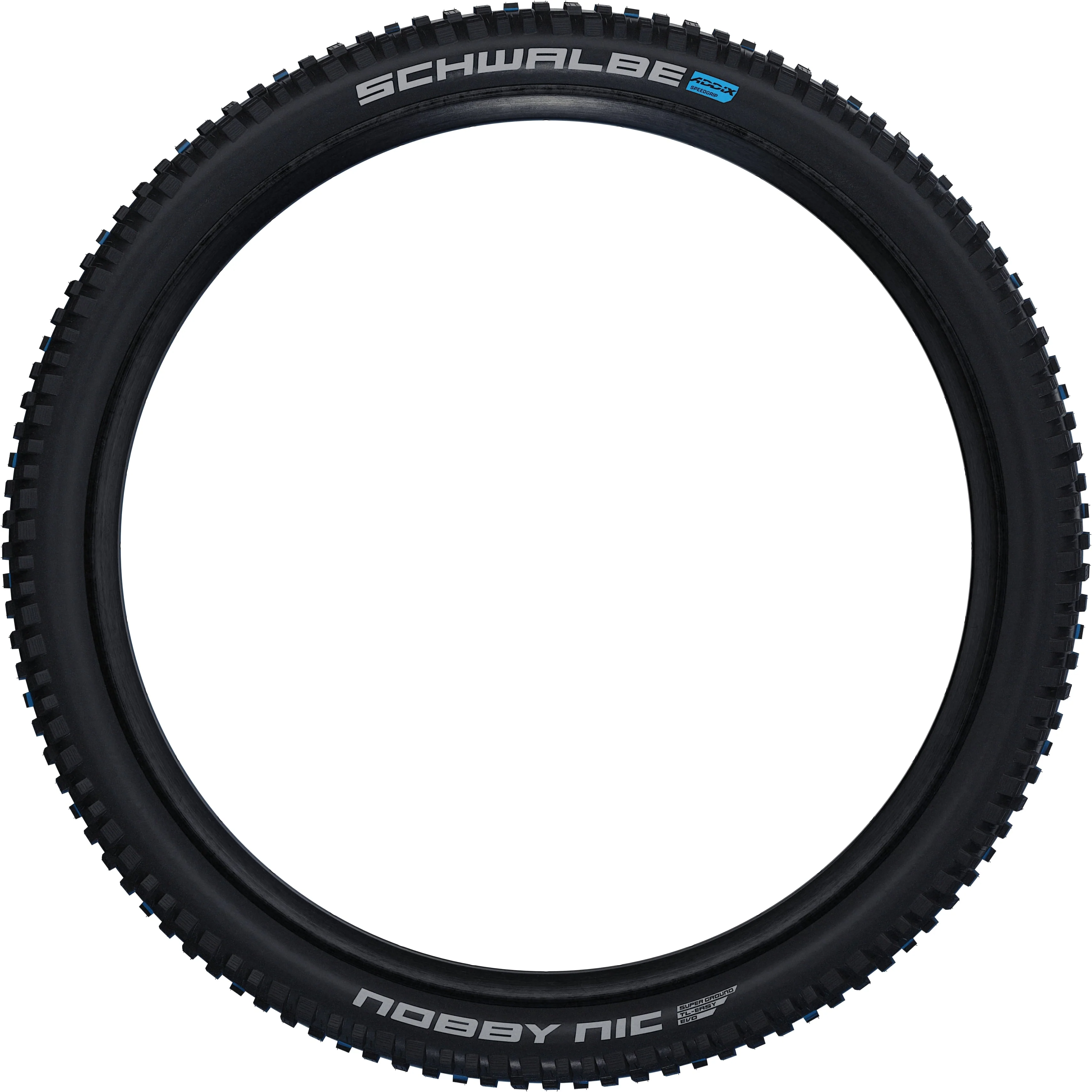 Schwalbe Nobby Nic Super Ground Evo pneu pliant 29x2.25" TLE E-50 Addix Speedgrip SnakeSkin noir - Image 3