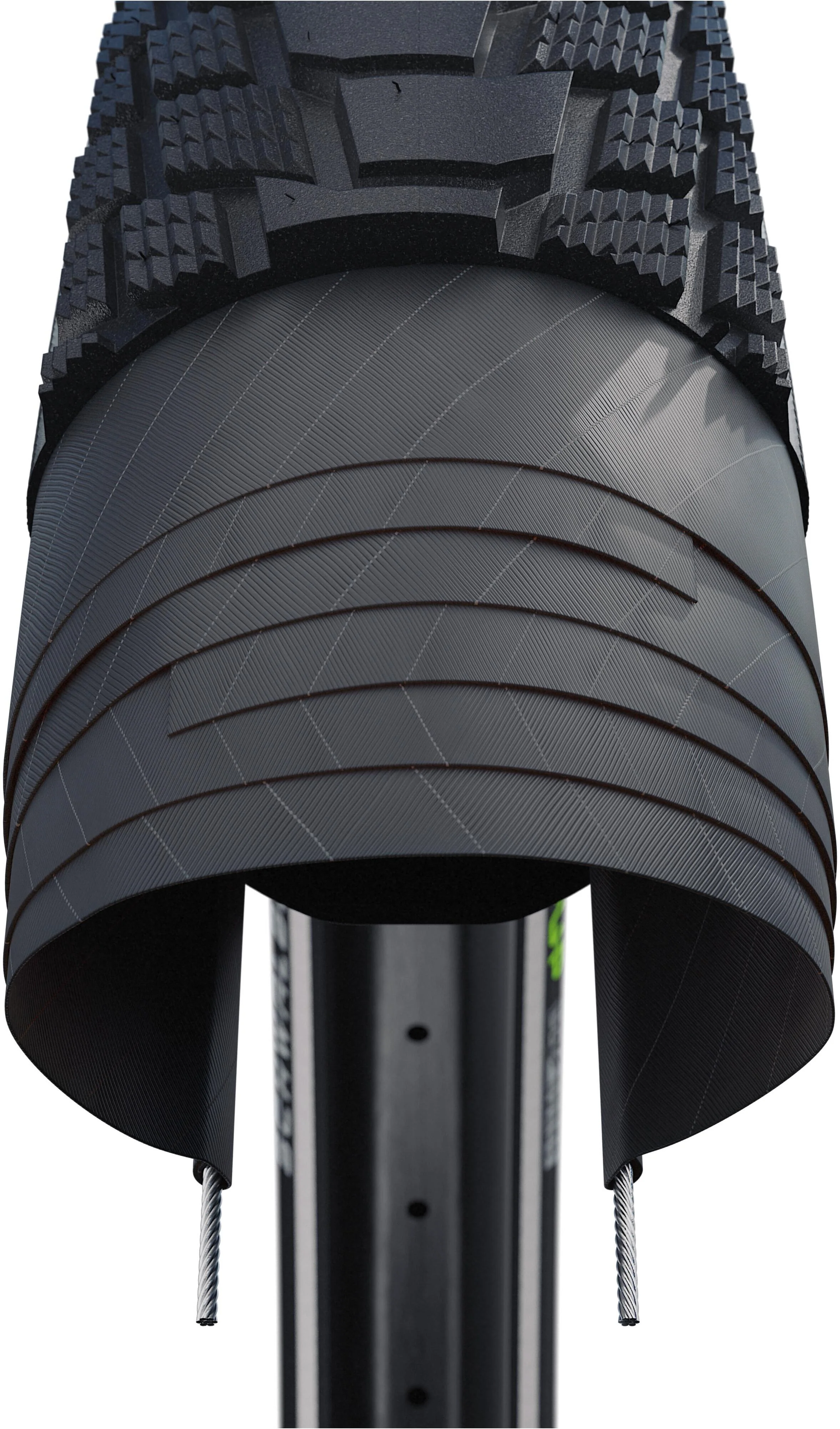 Schwalbe Pick-Up Performance pneu à tringle rigide 26x2.60" Super Defense TwinSkin Reflex Addix noir - Image 4
