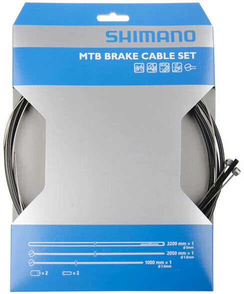 Câble de frein Shimano noir - Image 3