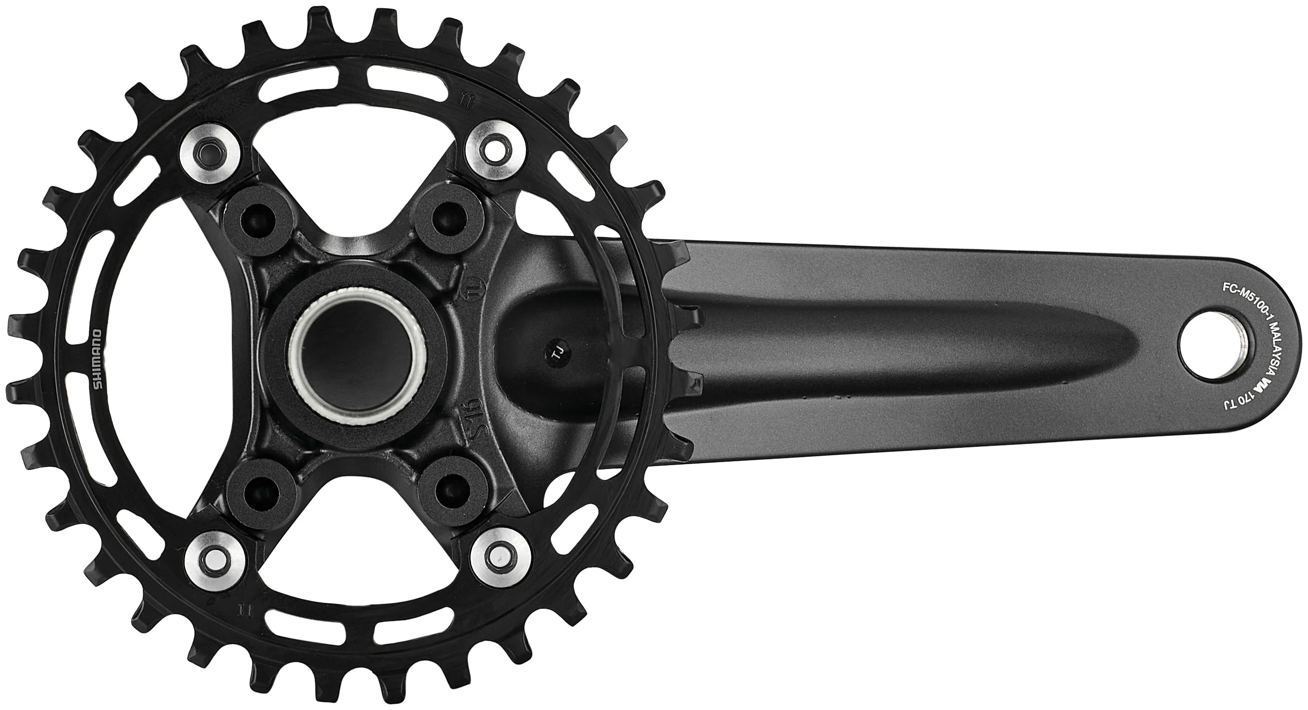 Shimano Deore FC-M5100 pédalier 1x10/11 vitesses 32 dents - Image 2