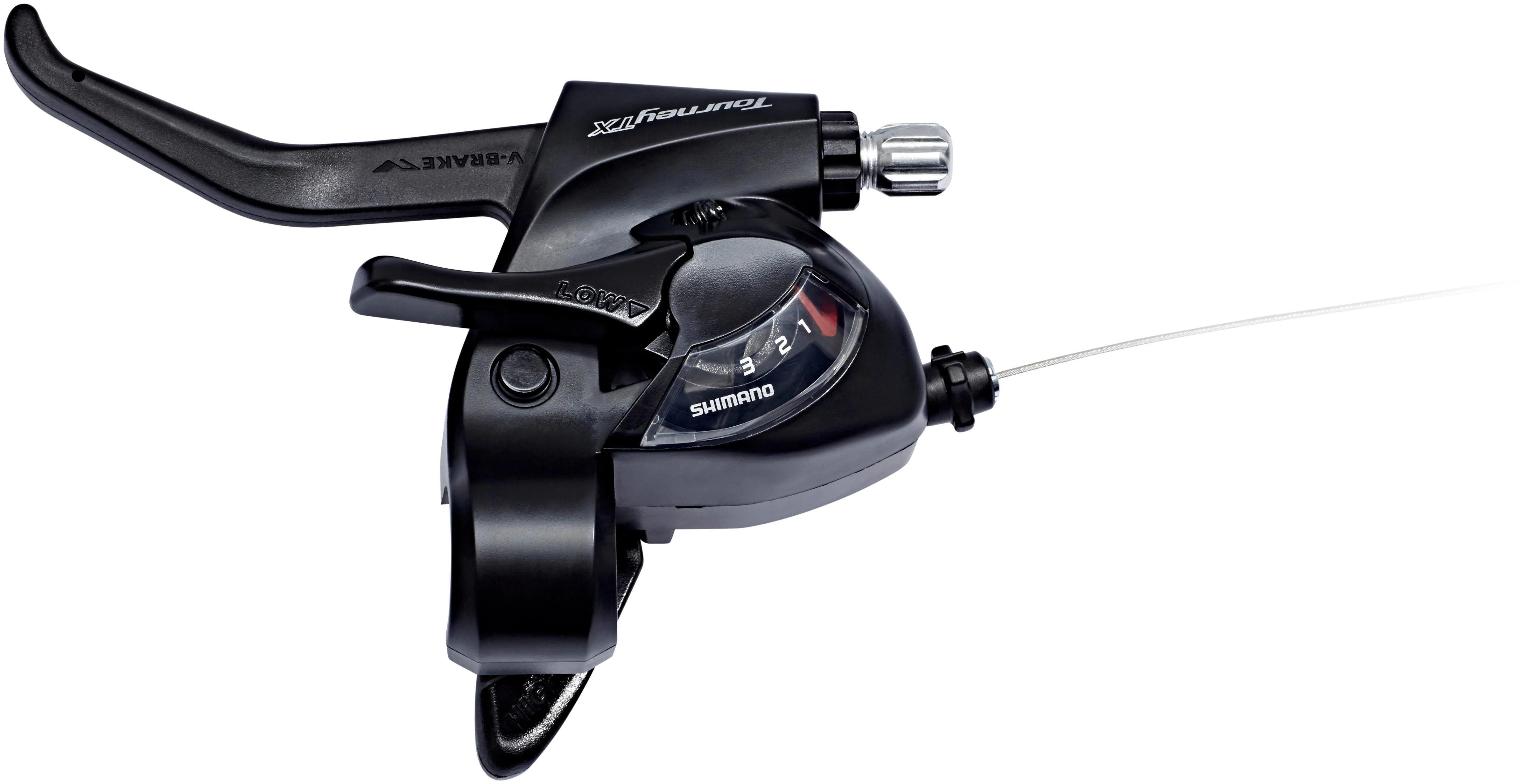 Shimano Tourney TX ST-TX800 Levier de vitesses/frein 3 vitesses gauche noir