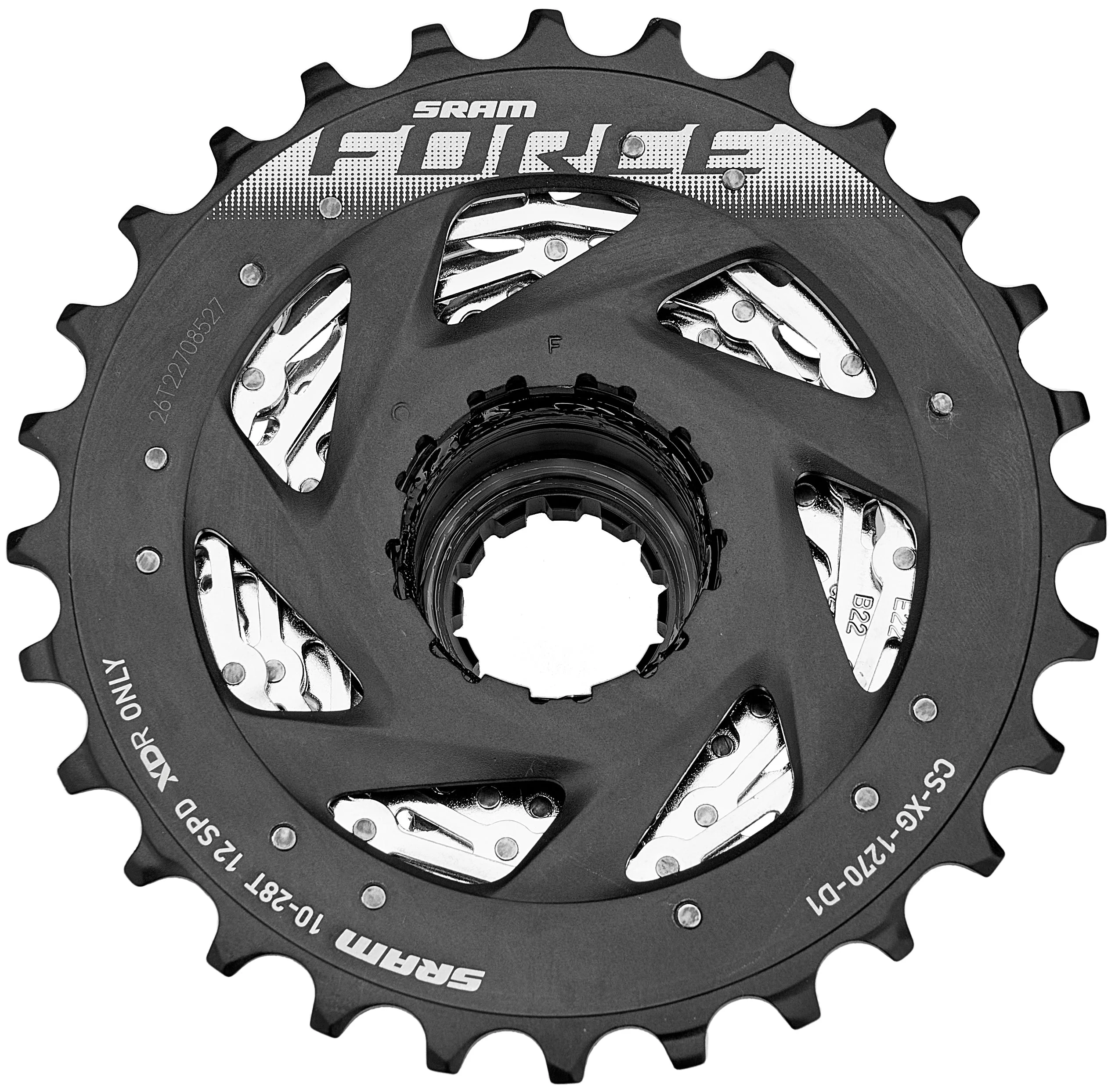 SRAM Force XG-1270 cassette argent - Image 2