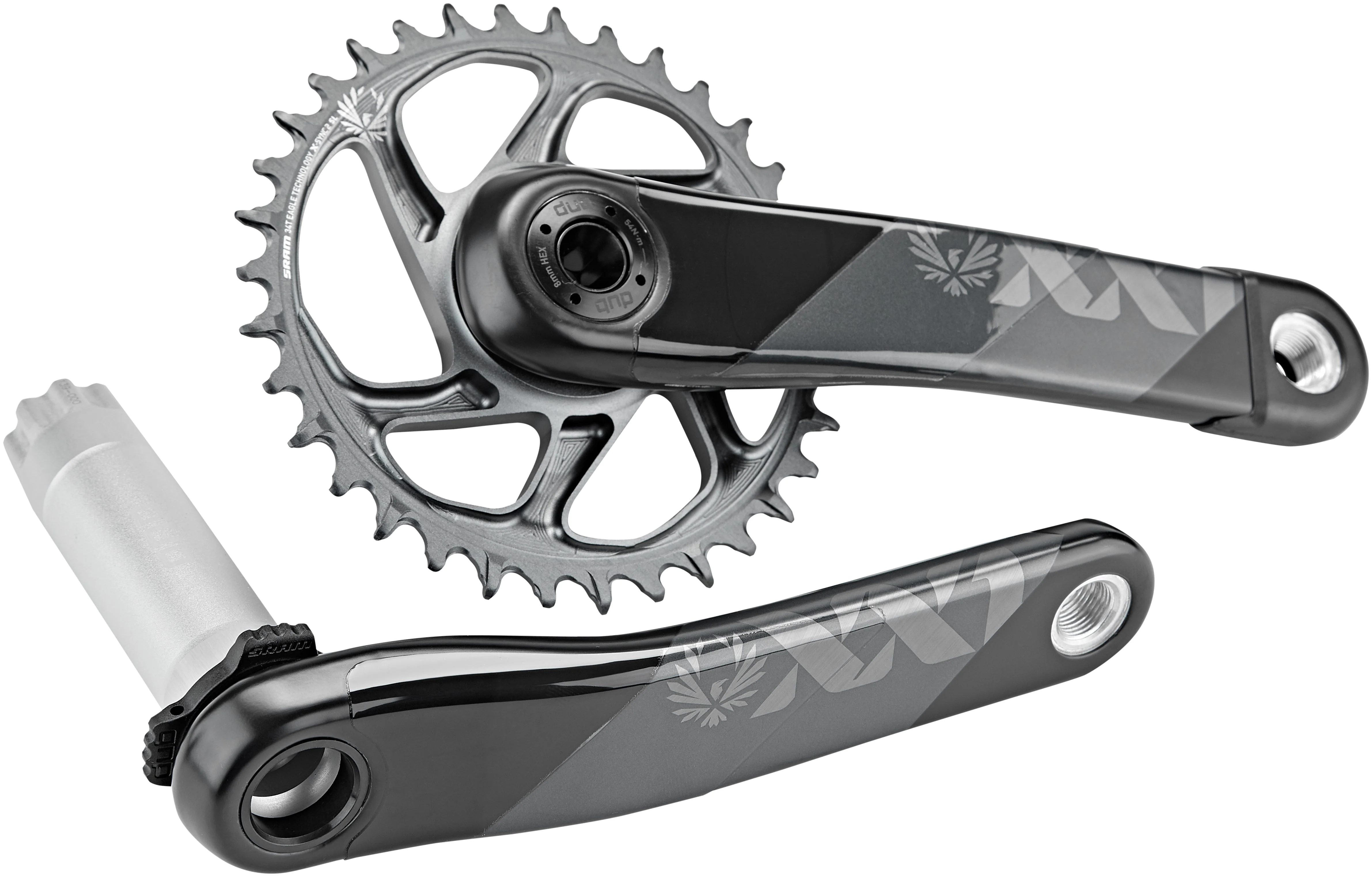 SRAM XX1 Eagle Boost DUB pédalier 12 vitesses 34 dents noir - Image 4
