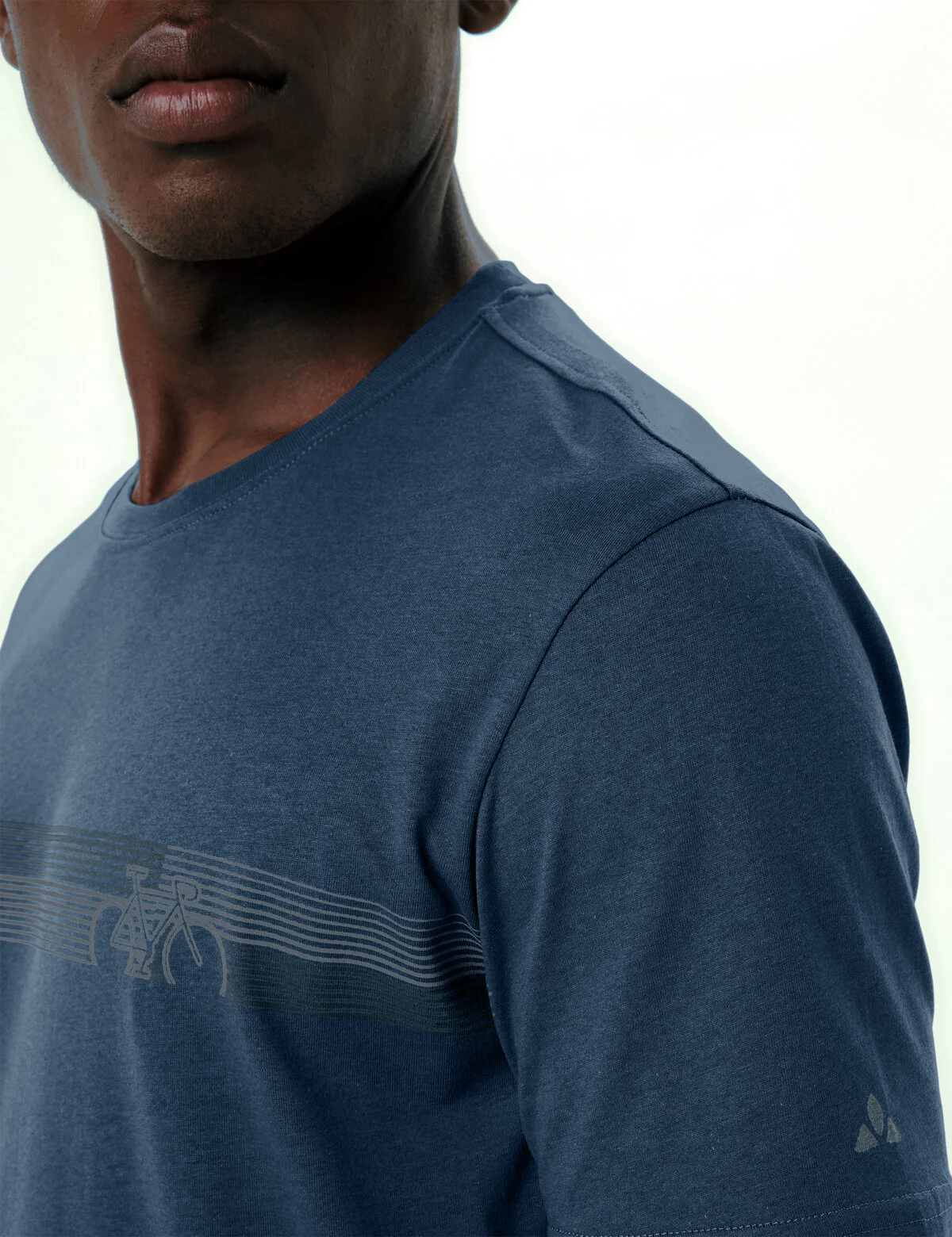 VAUDE T-shirt cycliste homme V dark sea/dark sea - Image 5