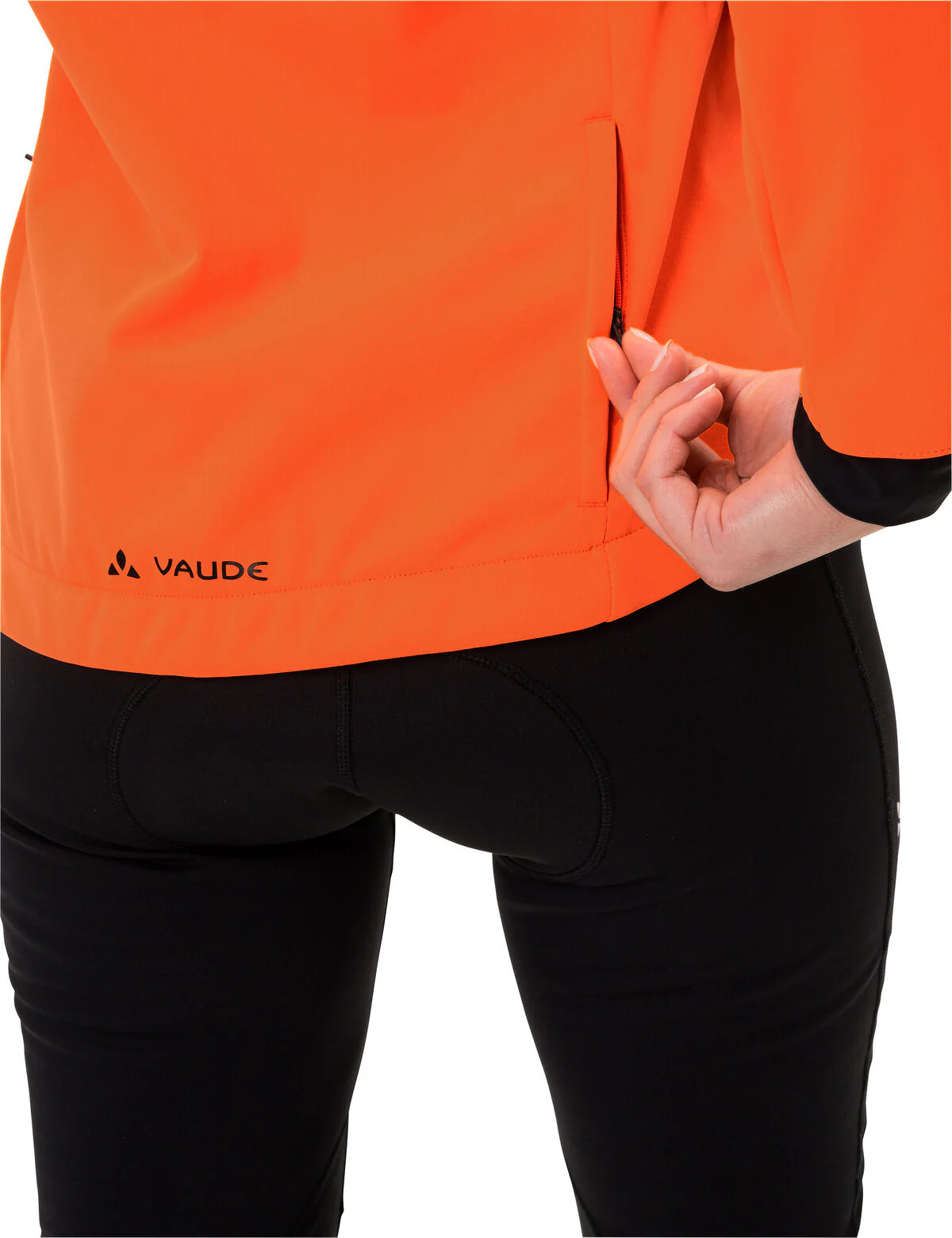 VAUDE Posta Softshell Veste Femme orange néon - Image 6